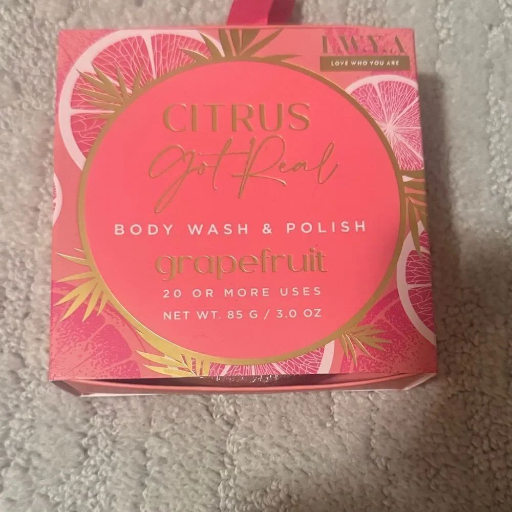 Citrus Get Real Body Wash & Polish - Pink Grapefruit